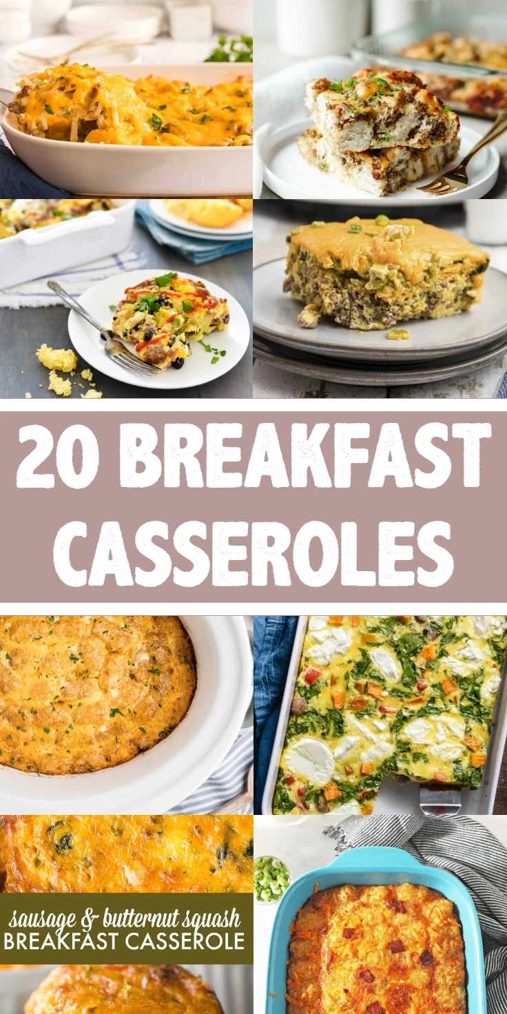 Breakfast casseroles