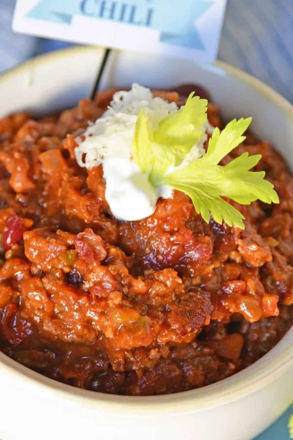 Blue Ribbon Award Winning Chili