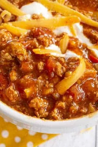Instant Pot Turkey Chili