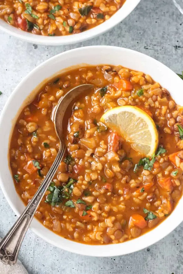 Lentil Rice Soup