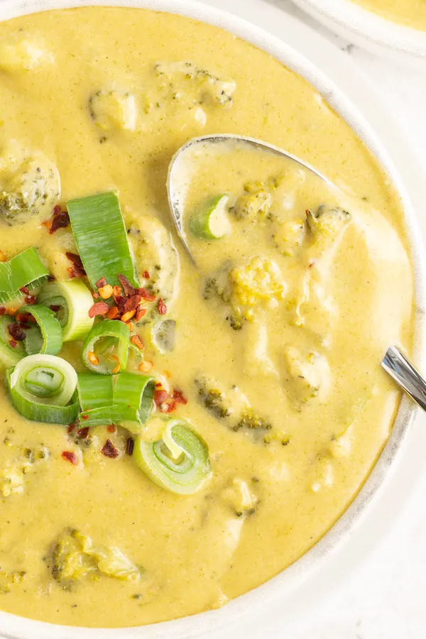 Dairy-Free Broccoli Cheddar Soup