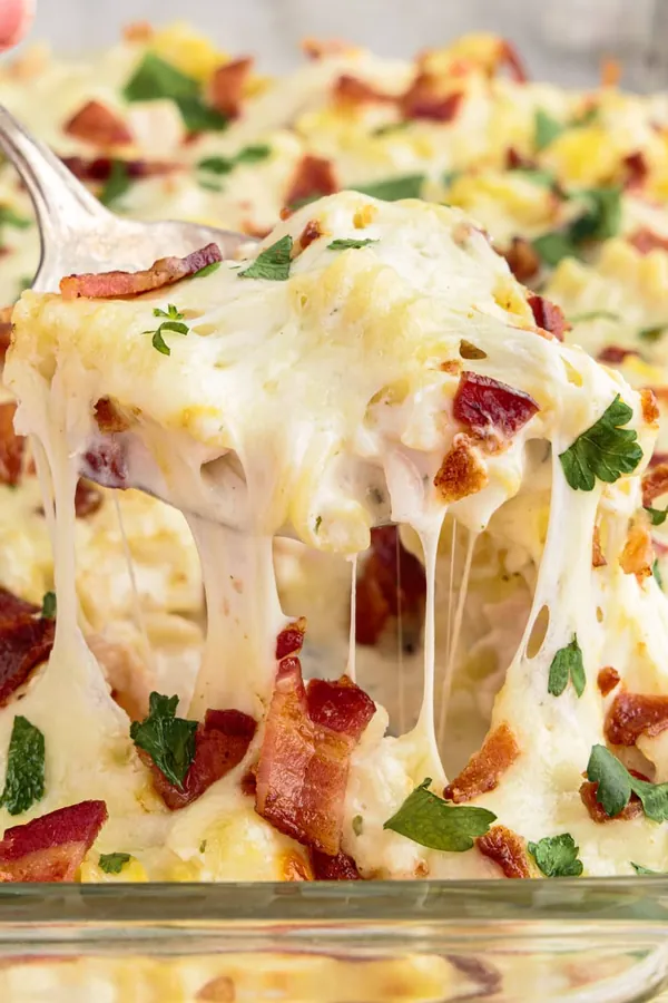 Chicken Bacon Ranch Casserole