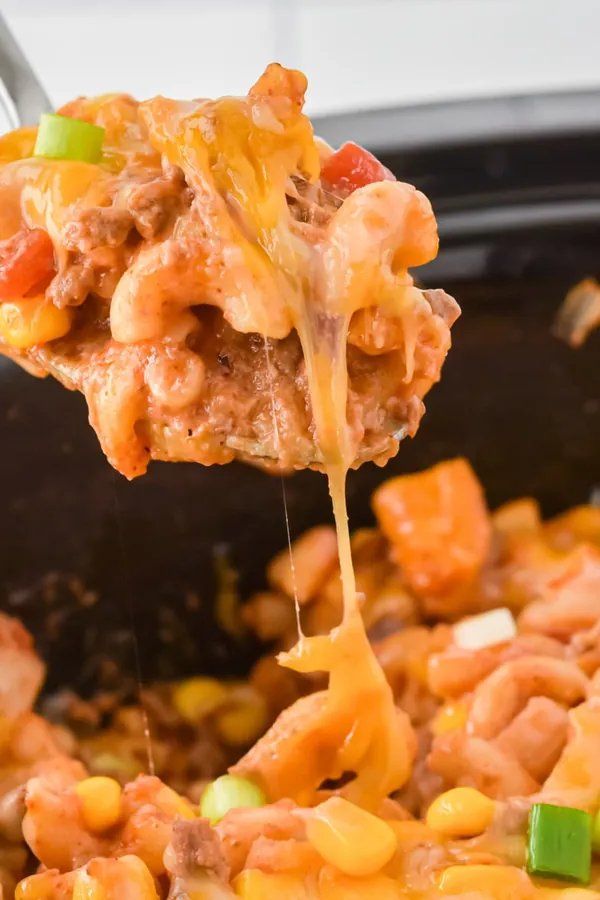 Crockpot Ground Beef Casserole