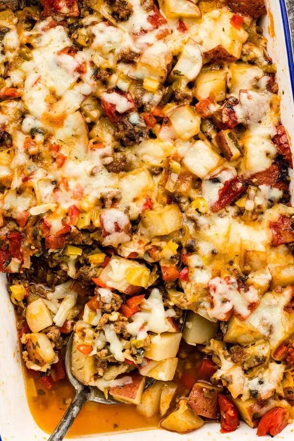 Sausage and Potato Casserole