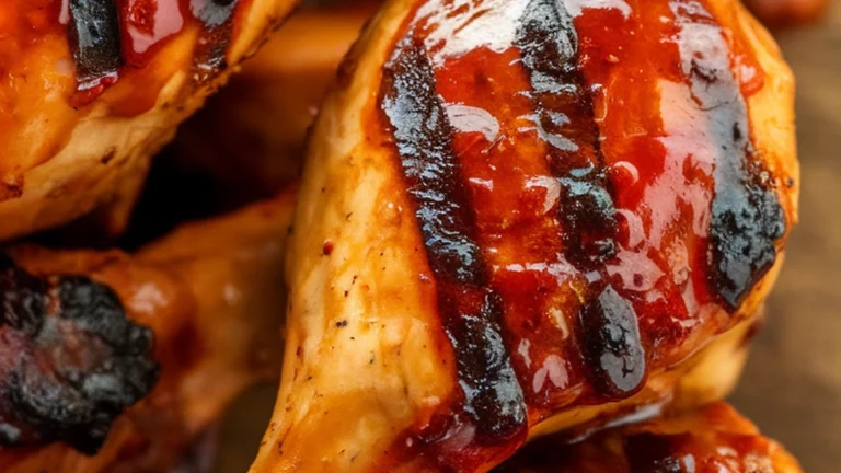 BBQ Chicken Drumsticks - Featured