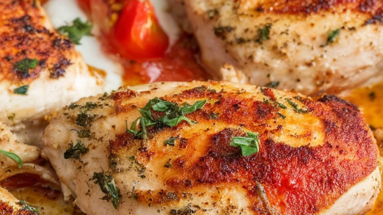 Caprese Chicken Skillet - Featured