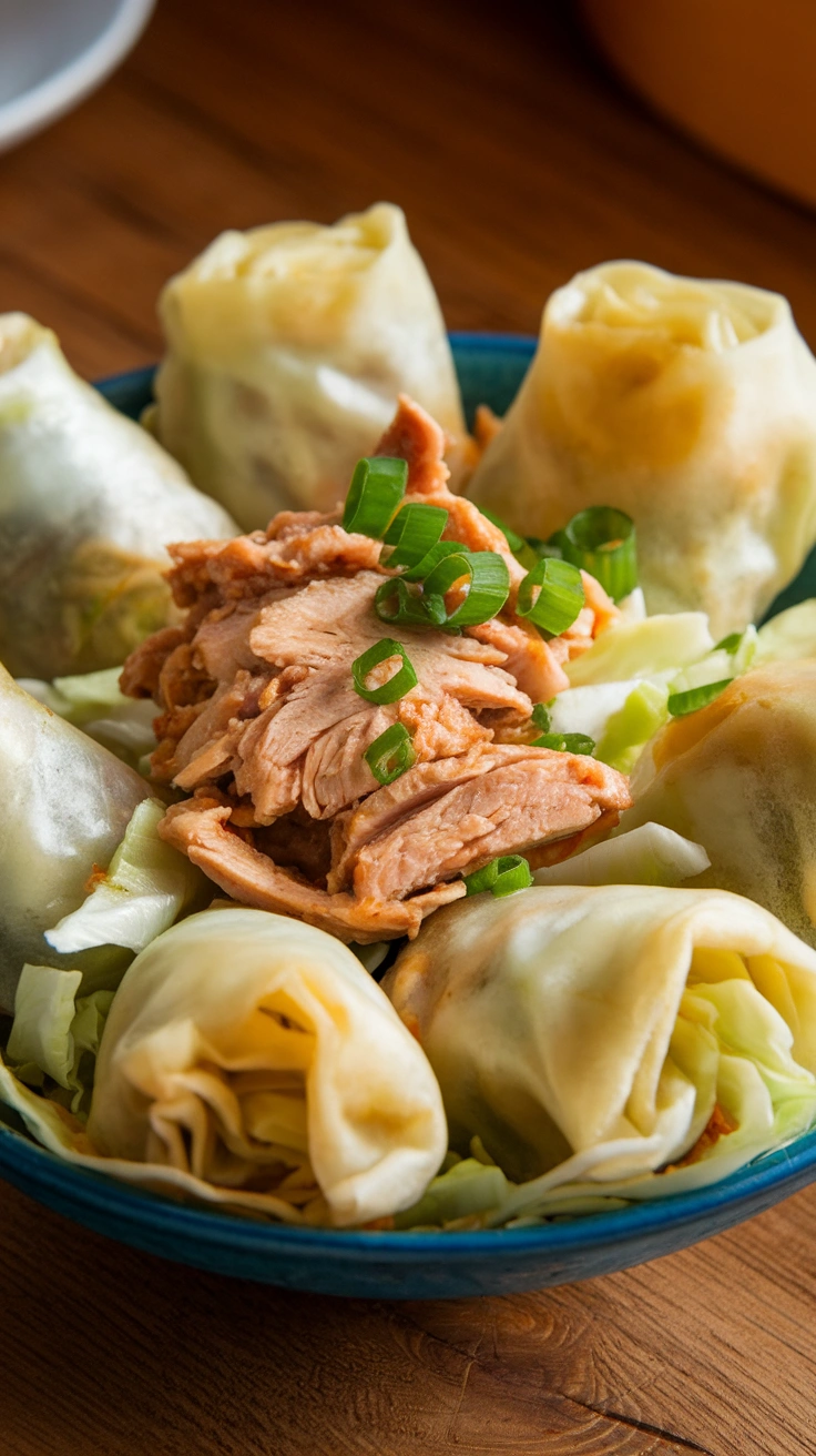 Chicken Egg Roll in a Bowl