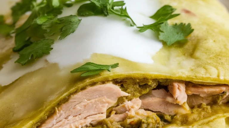 Chicken Enchiladas Verdes - Featured