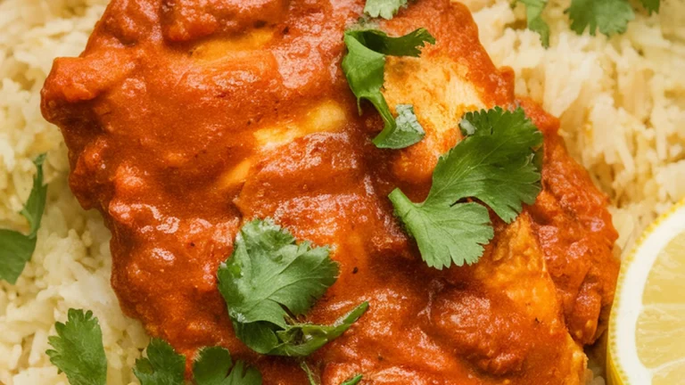 Chicken Tikka Masala with Basmati Rice - Featured