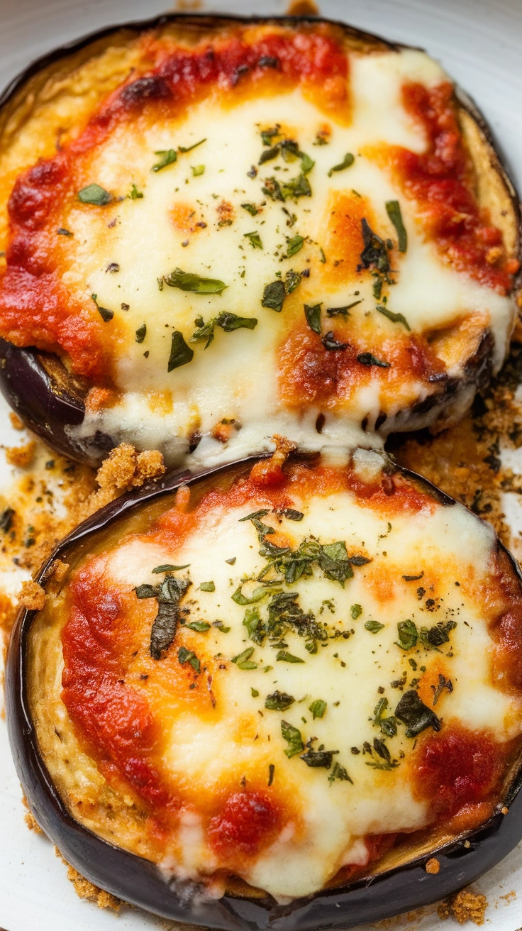 Classic Baked Eggplant Parmesan