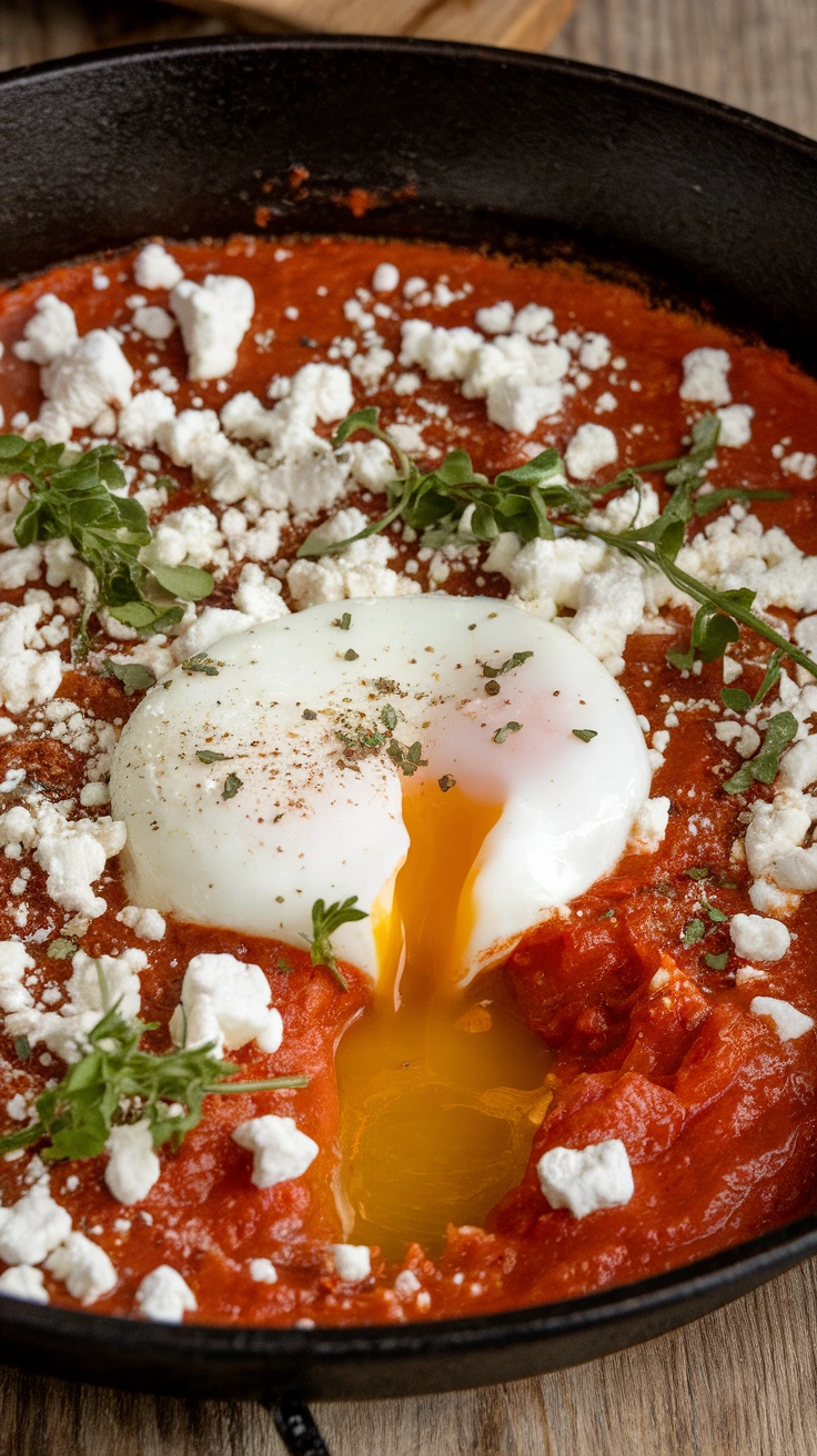 Classic Shakshuka with Feta