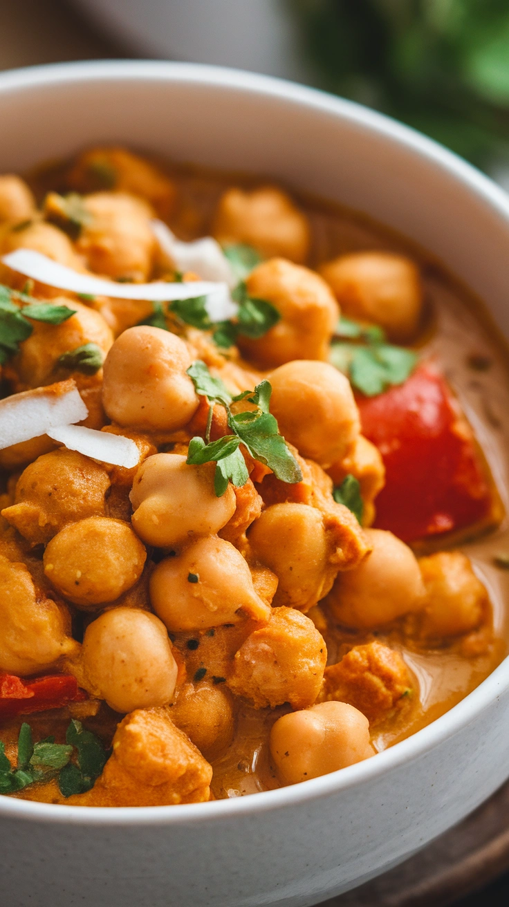 Coconut Chickpea Curry