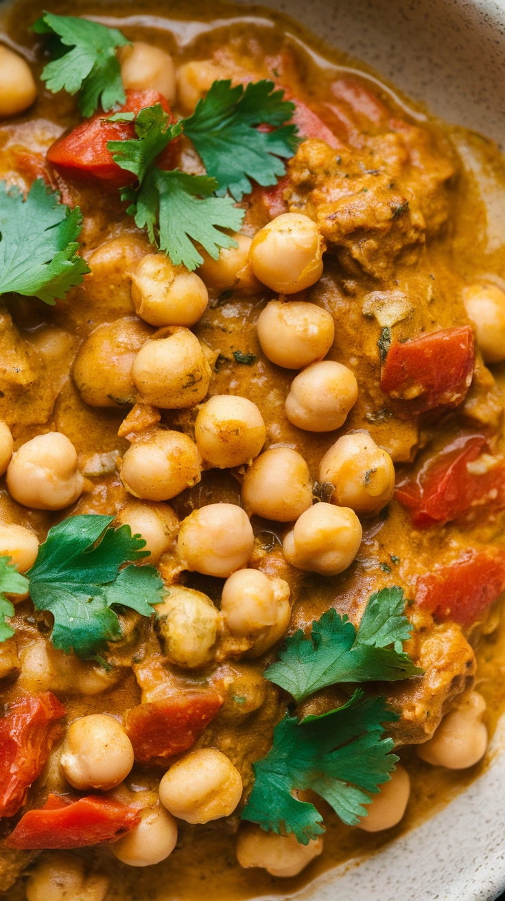Coconut Chickpea Curry