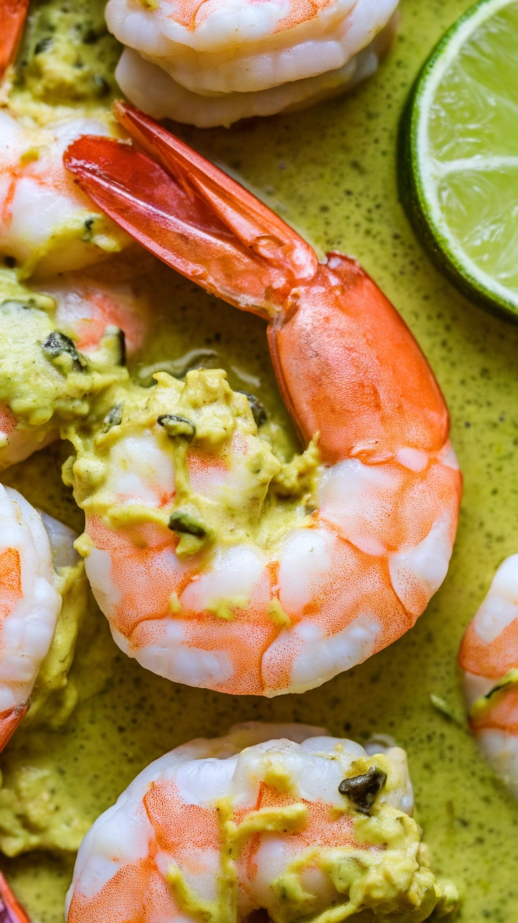 Coconut Lime Shrimp Curry