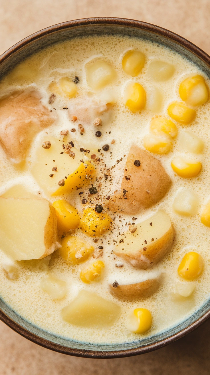 Creamy Potato and Corn Chowder