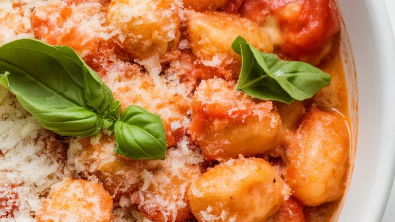 Creamy Tomato Gnocchi - Featured