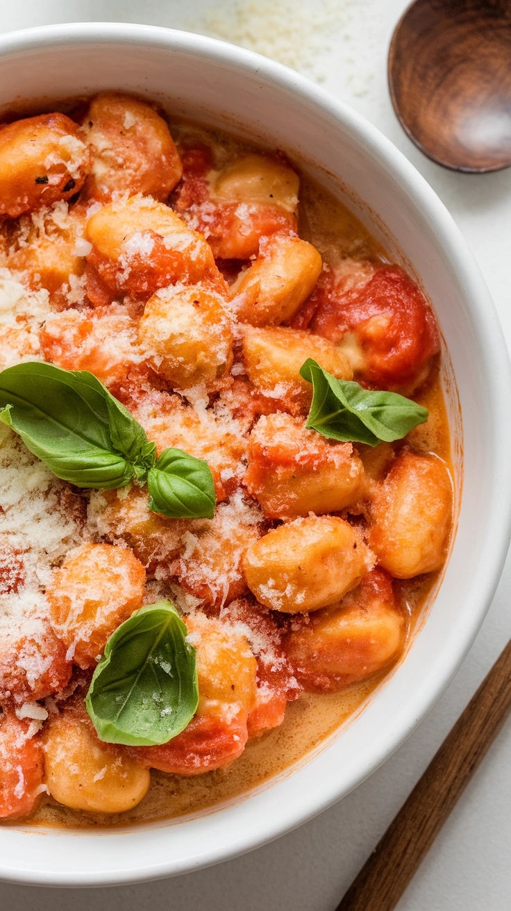 Creamy Tomato Gnocchi