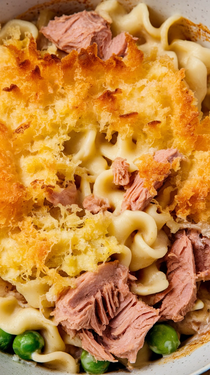 Creamy Tuna Noodle Casserole