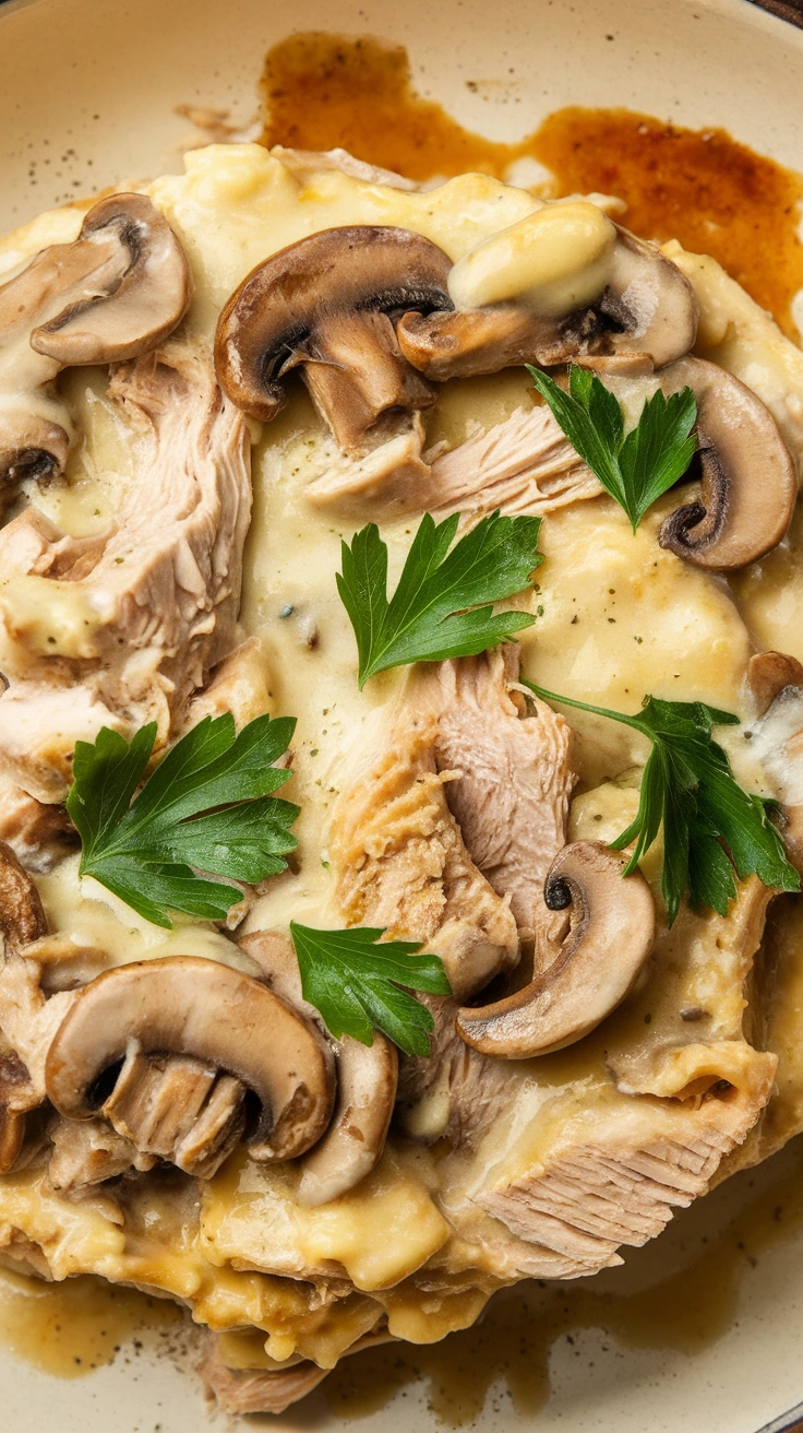 Creamy Turkey Tetrazzini
