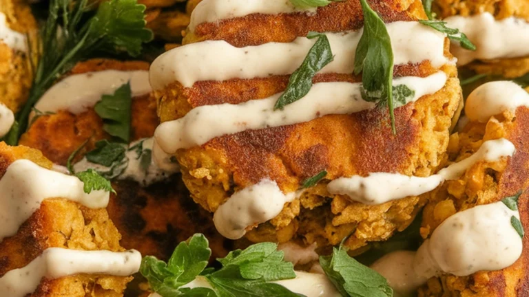 Crispy Falafel Bowls with Tahini Dressing - Featured