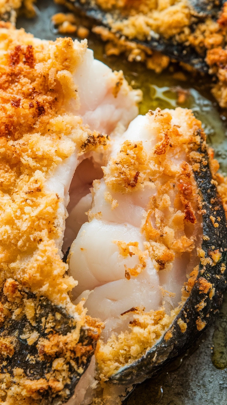 Crispy Panko-Crusted Cod