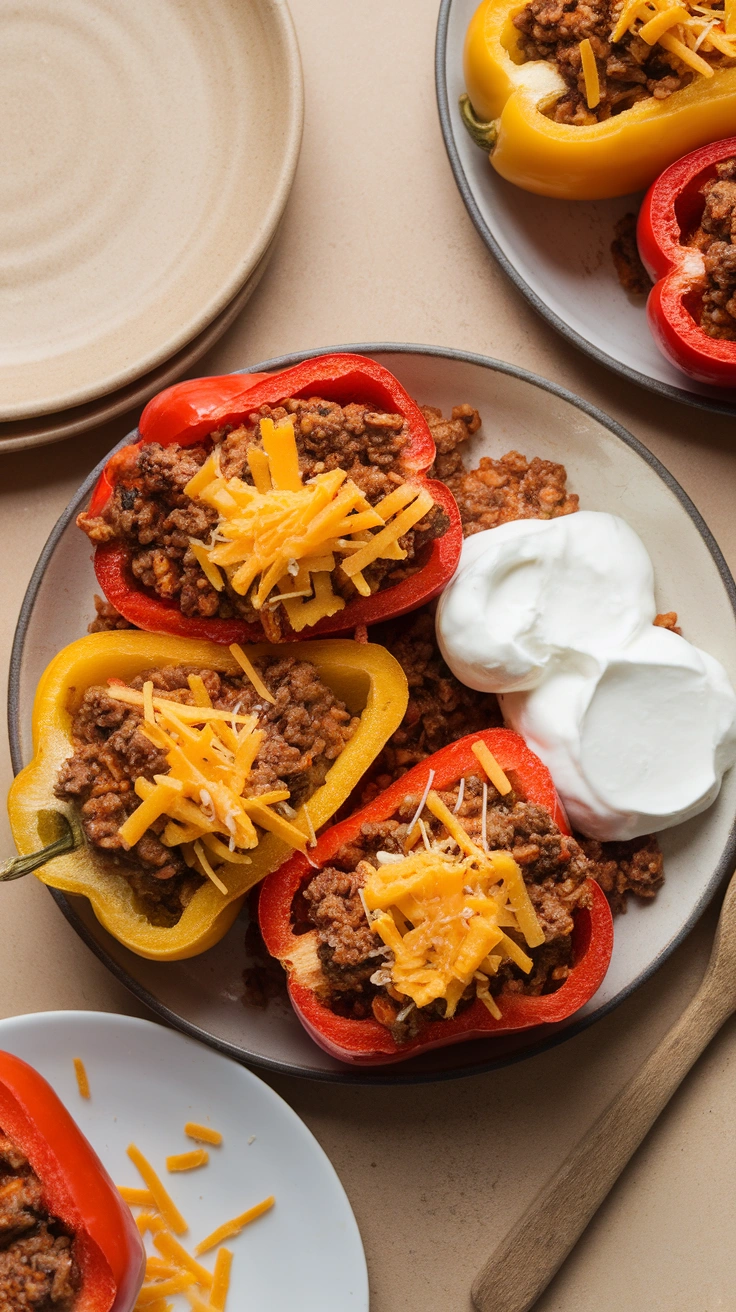 Deconstructed Stuffed Pepper Casserole