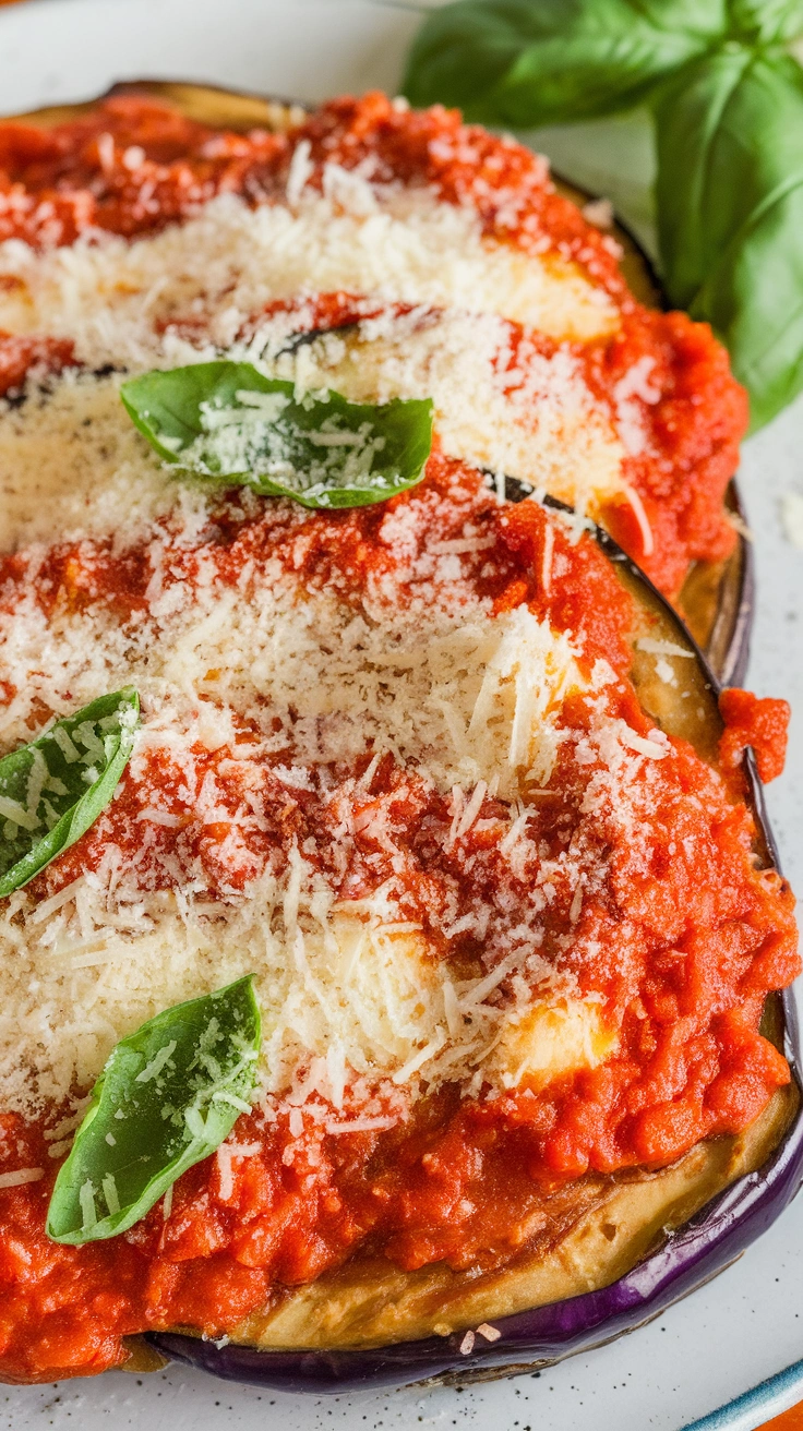Eggplant Parmesan with Gluten-Free Breadcrumbs