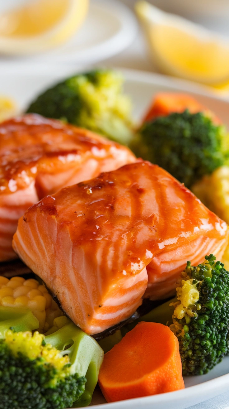 Glazed Salmon Teriyaki