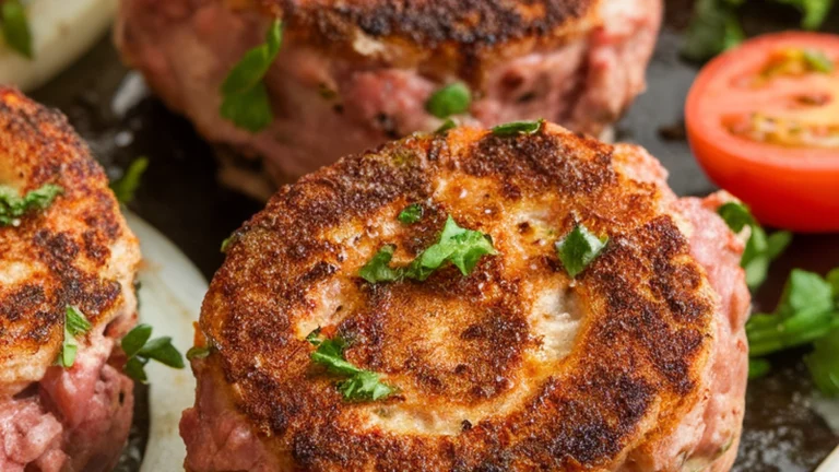 Greek Lamb Kofta Skillet - Featured