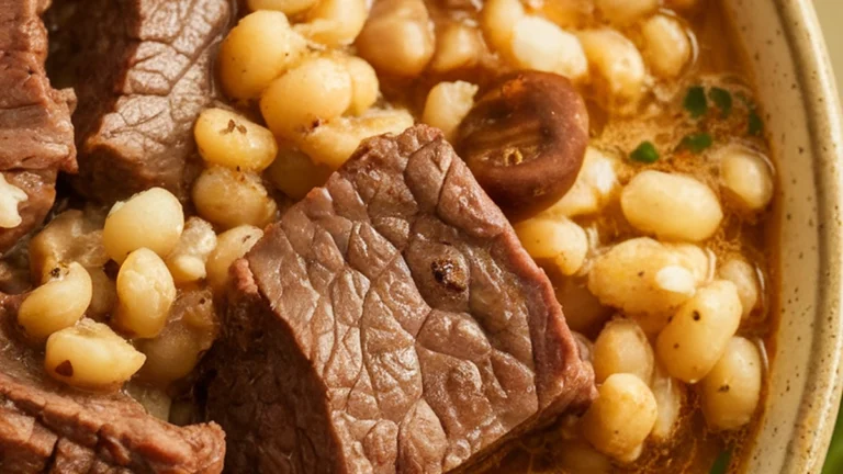 Hearty Beef and Barley Stew - Featured