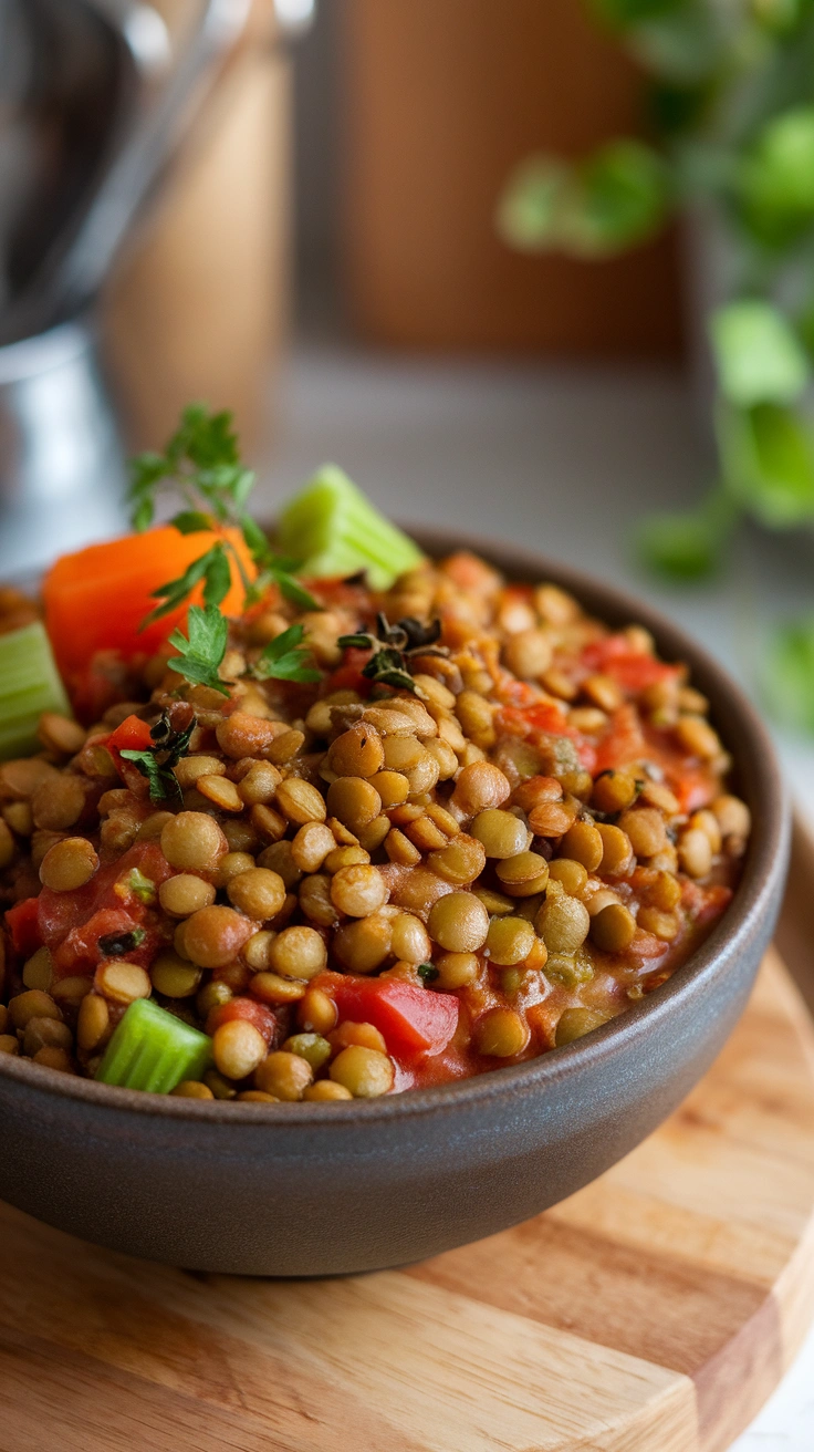 Hearty Green Lentil Stew