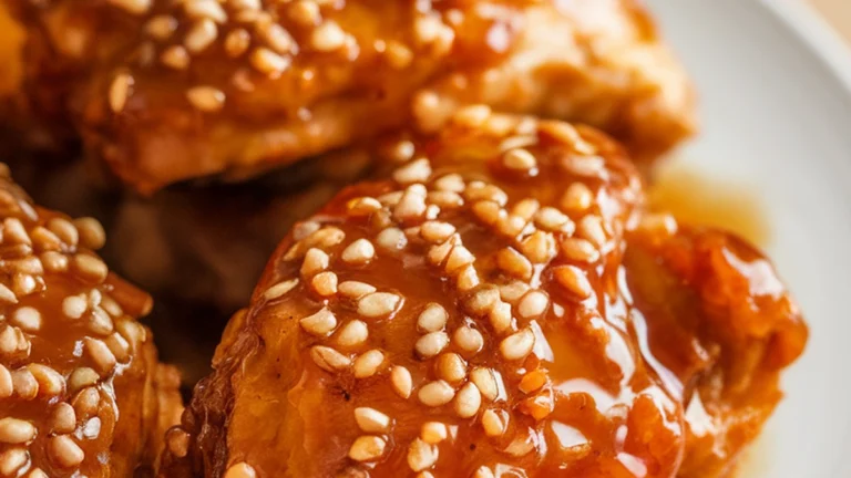 Honey Sesame Chicken - Featured