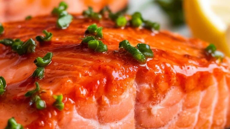 Honey Sriracha Salmon - Featured