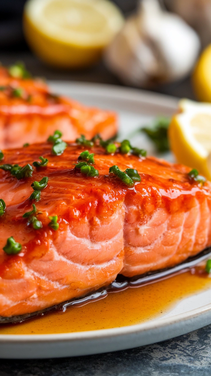 Honey Sriracha Salmon