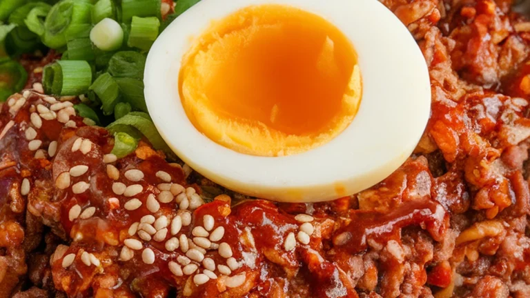 Korean-Style Ground Beef Bowls - Featured