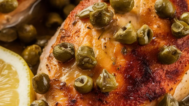 Lemon Caper Chicken - Featured