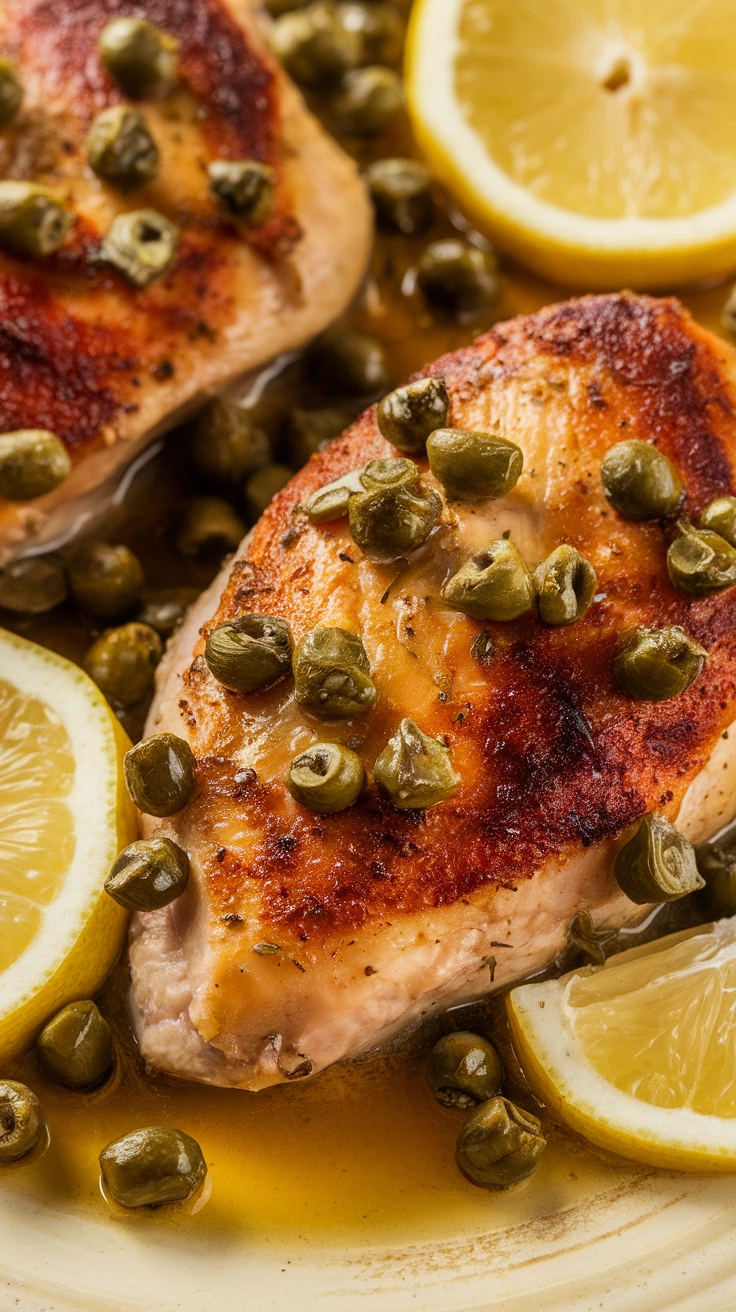 Lemon Caper Chicken