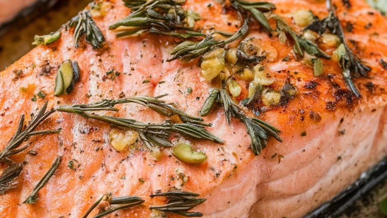 Lemon Herb Sheet Pan Salmon - Featured