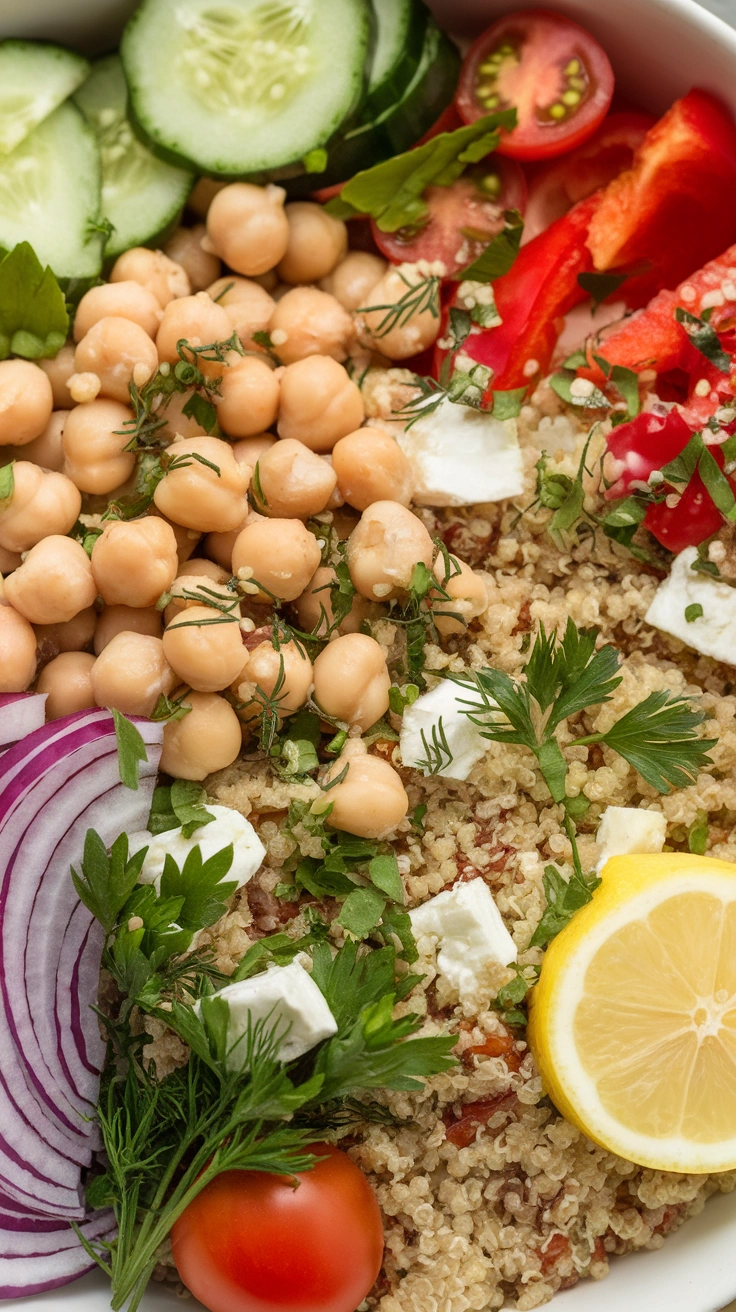 Mediterranean Quinoa Bowl
