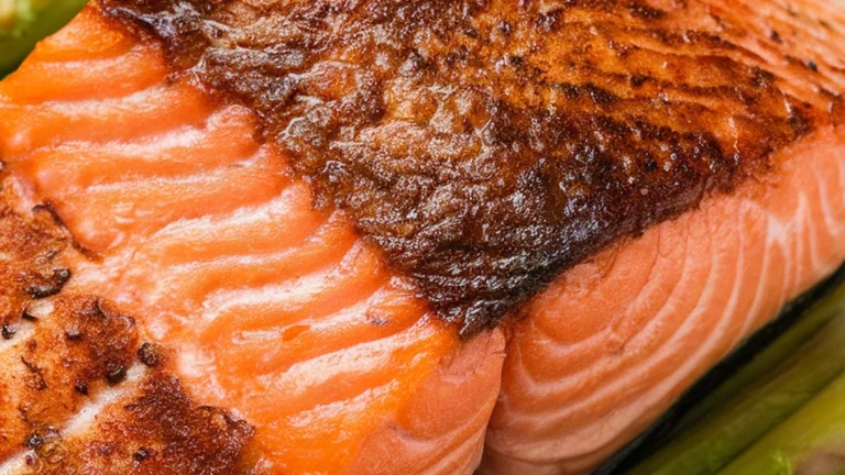 Pan-Seared Salmon with Asparagus - Featured