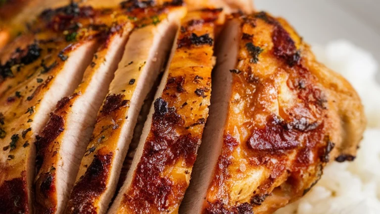 Pollo Asado with Rice - Featured