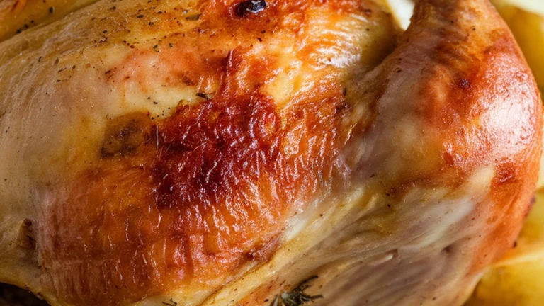 Roast Chicken with Root Vegetables - Featured