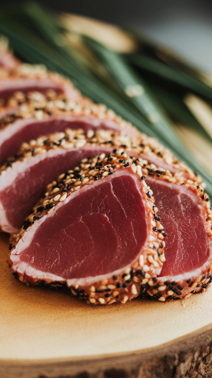 Sesame Seared Ahi Tuna