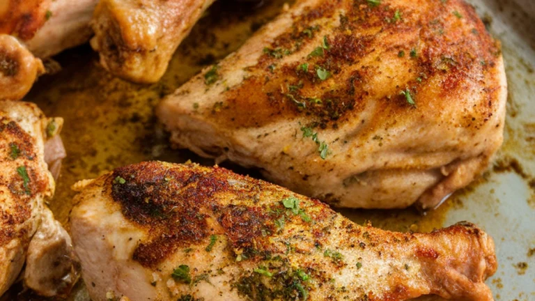 Sheet Pan Chicken Shawarma - Featured