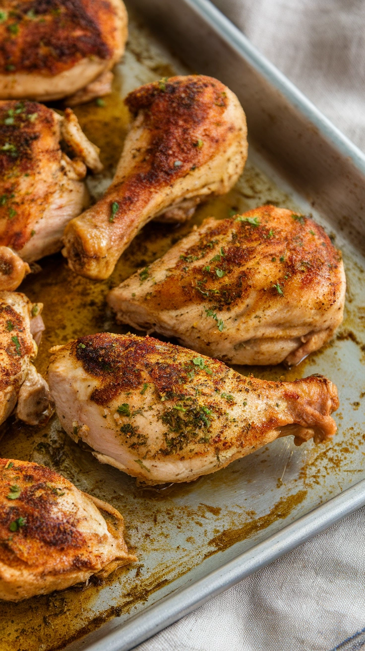 Sheet Pan Chicken Shawarma