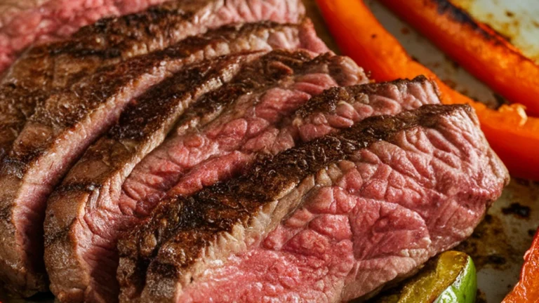 Sheet Pan Steak Fajitas - Featured