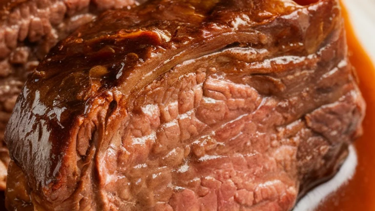 Slow Cooker Braised Beef Short Ribs - Featured