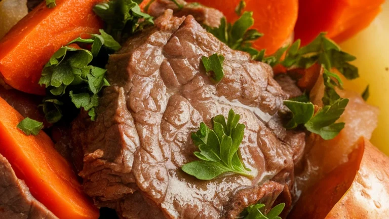 Slow-Simmered Beef and Vegetable Stew - Featured