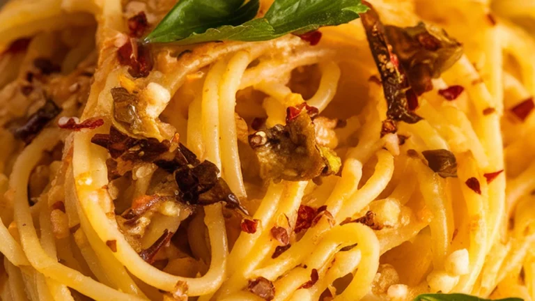 Spaghetti Aglio e Olio - Featured