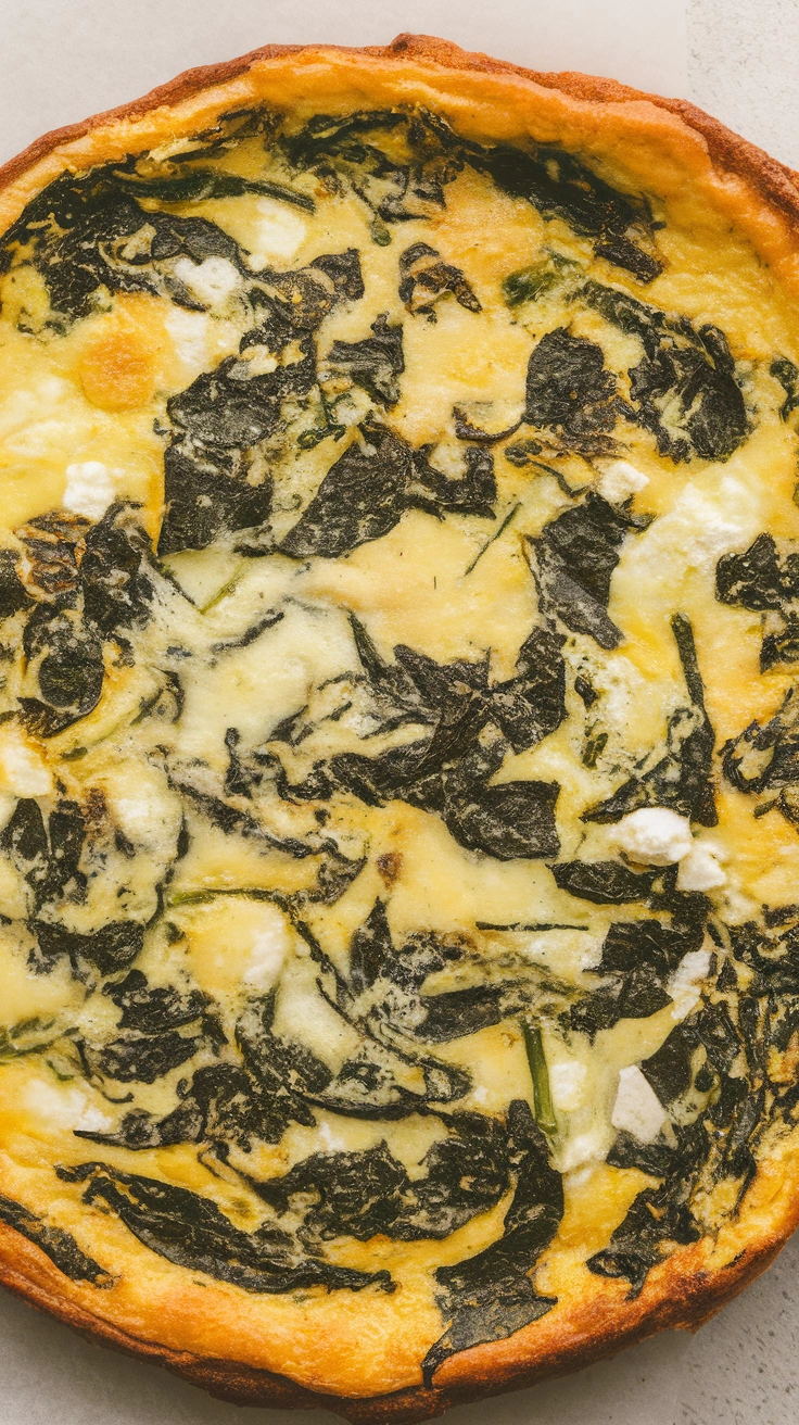 Spinach and Feta Frittata